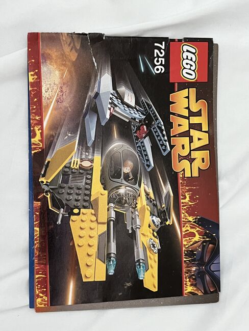 LEGO Star Wars 7256 – Jedi Starfighter and Vulture Droid (2005), Lego 7256, Giel, Star Wars, Panningen, Image 6