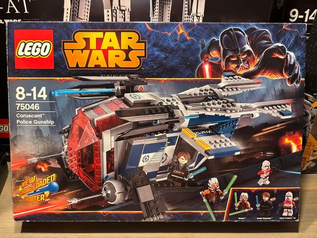 LEGO Star Wars 75046 – Coruscant Police Gunship (Neu & RAR), Lego 75046, MiniGalactic, Star Wars