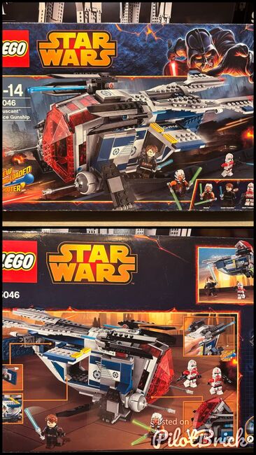 LEGO Star Wars 75046 – Coruscant Police Gunship (Neu & RAR), Lego 75046, MiniGalactic, Star Wars, Abbildung 3