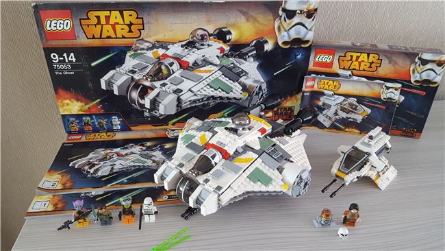 Lego Star Wars 75048 The Phantom + 75053 The Ghost, Lego 75053, Miquel Lanssen (Brickslan), Star Wars, Nieuwpoort