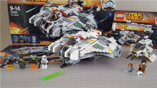 Lego Star Wars 75048 The Phantom + 75053 The Ghost, Lego 75053, Miquel Lanssen (Brickslan), Star Wars, Nieuwpoort, Image 2