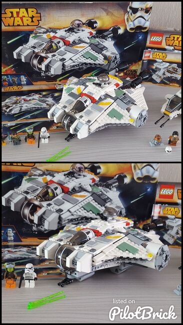Lego Star Wars 75048 The Phantom + 75053 The Ghost, Lego 75053, Miquel Lanssen (Brickslan), Star Wars, Nieuwpoort, Image 3