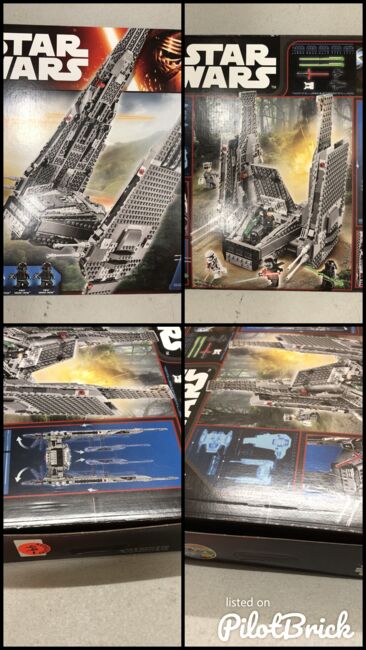 Lego Star Wars 75104 Kylo Ren's Command Shuttle *MISB, Lego 75104, Rogier Hustinx, Star Wars, Zürich, Abbildung 5