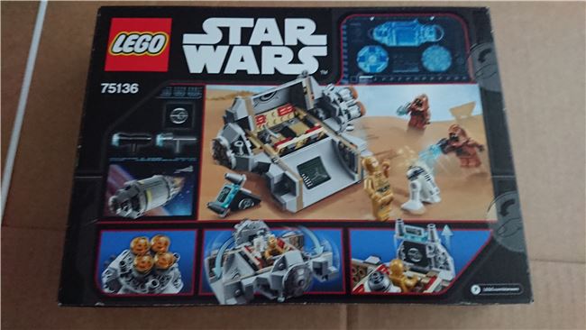LEGO STAR WARS 75136 DROID ESCAPE POD, Lego 75136, Stephen Wilkinson, Star Wars, rochdale, Image 2
