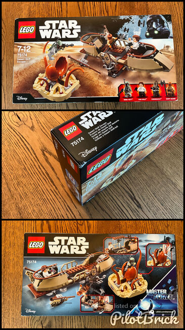 Lego Star Wars 75174 Desert Skiff Escape, Lego 75174, Michael, Star Wars, Affoltern am Albis, Abbildung 4