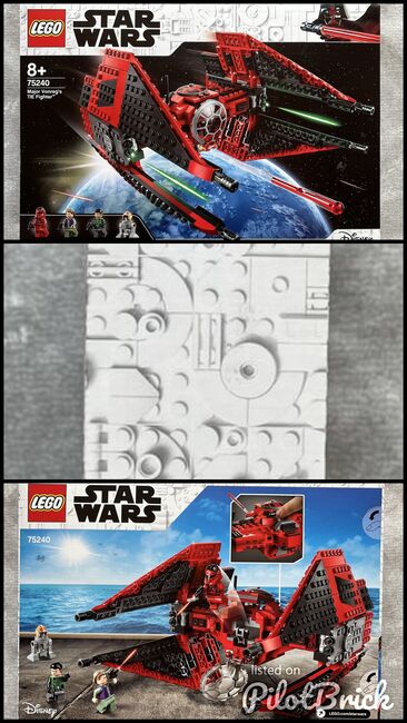 Lego Star Wars 75240 - Major Vonregs TIE - OVP, Lego 75240, MarkenG, Star Wars, Wildhaus, Abbildung 4