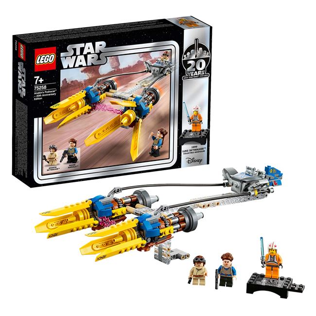LEGO Star Wars 75258 - Anakin’s Podracer, 20 Jahre LEGO Star Wars, Lego 75258, Dieter Cronenberg (DC-Spiele.de), Star Wars, Mechernich