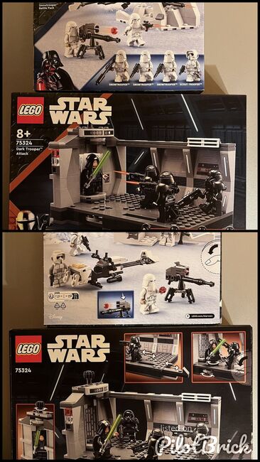 Lego Star Wars 75324 + Lego Star Wars 75320, Lego 75324 + 75320, Gantenbein, Star Wars, Wildhaus, Abbildung 3