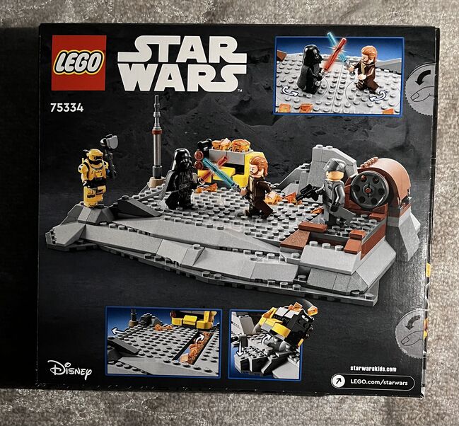 Lego Star Wars 75334 - Obi-Wan vs Darth Vader - OVP, Lego 75334, MarkenG, Star Wars, Wildhaus, Abbildung 2