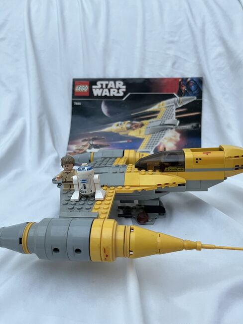 LEGO Star Wars 7660 – Naboo N-1 Starfighter (2007), Lego 7660, Giel, Star Wars, Panningen, Image 3
