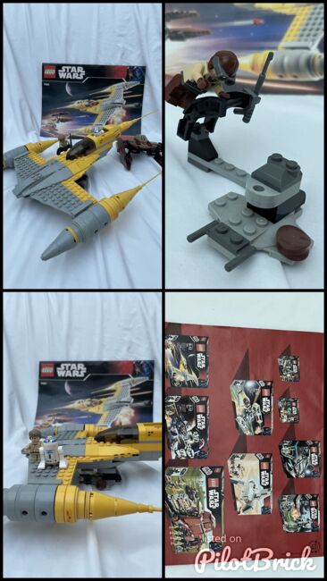 LEGO Star Wars 7660 – Naboo N-1 Starfighter (2007), Lego 7660, Giel, Star Wars, Panningen, Image 9