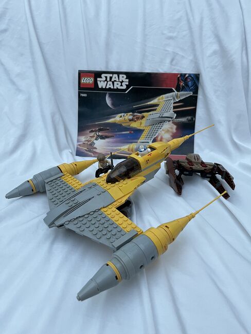 LEGO Star Wars 7660 – Naboo N-1 Starfighter (2007), Lego 7660, Giel, Star Wars, Panningen