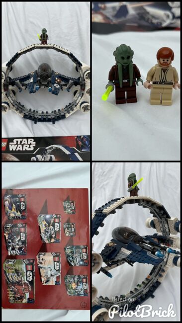 LEGO Star Wars 7661 – Jedi Starfighter met Hyperdrive Booster Ring (2007), Lego 7661, Giel, Star Wars, Panningen, Image 11
