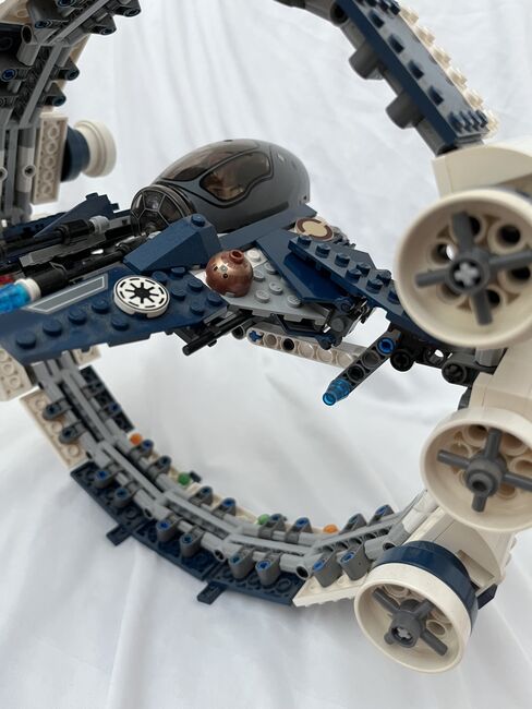 LEGO Star Wars 7661 – Jedi Starfighter met Hyperdrive Booster Ring (2007), Lego 7661, Giel, Star Wars, Panningen, Image 6