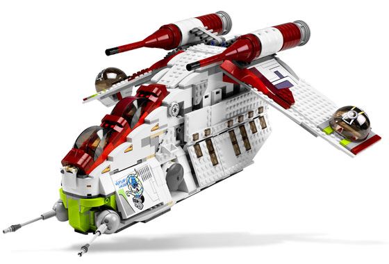 Lego Star Wars 7676 Republic Gunship, Lego 7676, Miquel Lanssen (Brickslan), Star Wars, Nieuwpoort