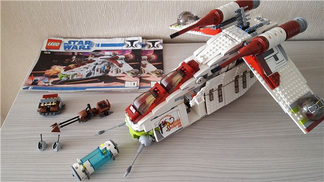 Lego Star Wars 7676 Republic Gunship, Lego 7676, Miquel Lanssen (Brickslan), Star Wars, Nieuwpoort, Abbildung 3