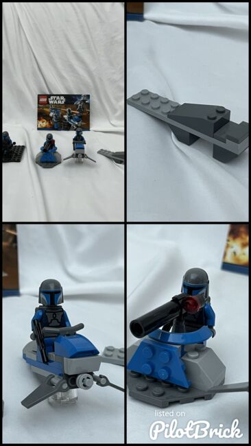 LEGO Star Wars 7914 – Mandalorian Battle Pack (2011), Lego 7914, Giel, Star Wars, Panningen, Image 8