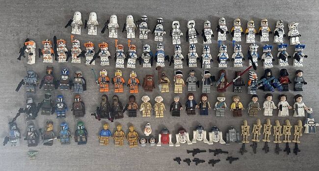 LEGO Star Wars 94 originale Minifiguren (Auch UCS Figuren), Lego, Robin, Star Wars, Seengen