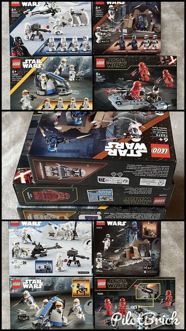 Lego Star Wars Battle-Pack-Bundle, Lego 75320, 75359, 75373, 75266, MarkenG, Star Wars, Wildhaus, Abbildung 4