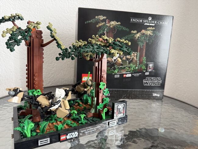 LEGO  Star Wars Verfolgungsjagd auf Endor, Lego 75353, Nikola Marisavljevic, Star Wars, Schönenwerd