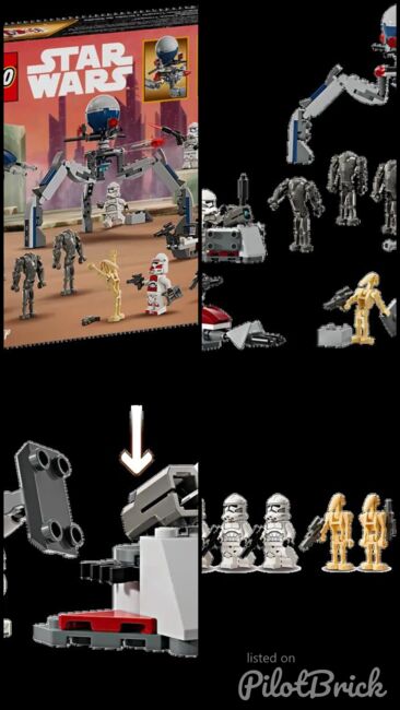 LEGO® Star Wars™ Clone Trooper™ & Battle Droid™ Battle Pack, Lego 75372, Let's Go Build (Pty) Ltd (Let's Go Build (Pty) Ltd), Star Wars, Benoni, Image 7
