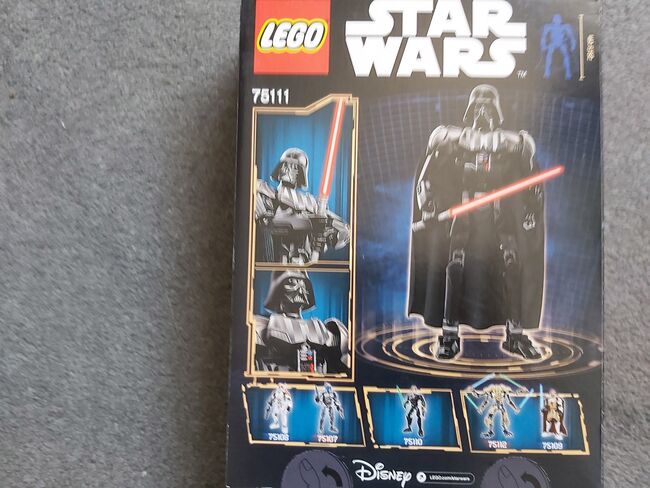 Lego Star Wars Darth Vader buildable figure BNIB, Lego 75111, Matthew Lenaghan, Star Wars, Cheshire, Abbildung 2