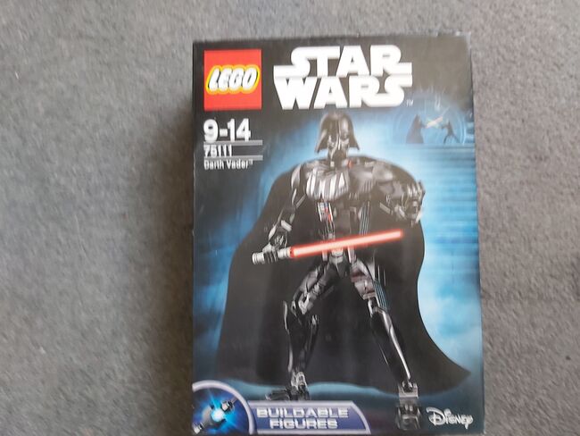 Lego Star Wars Darth Vader buildable figure BNIB, Lego 75111, Matthew Lenaghan, Star Wars, Cheshire
