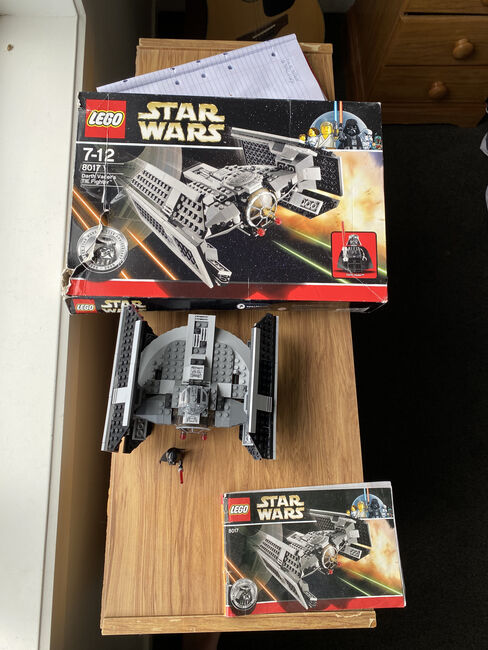 Lego Star Wars “Darth Vader’s tie fighter”, Lego 9017, Jack, Star Wars, Hamilton , Image 2