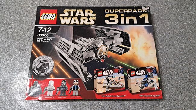 Lego Star Wars Darth Vader's TIE Fighter, Lego 66308, Peter Staab, Star Wars, Laufach