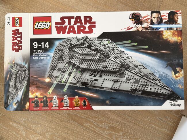 LEGO Star Wars First Order Star Destroyer 75190, Lego 75190, Marcel, Star Wars, Bühl