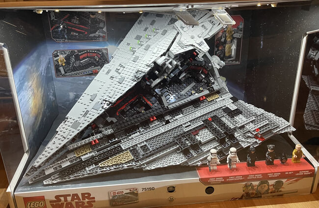 Lego Star Wars First Order Destroyer / Sternenzerstörer - Diorama / Schaukasten, Lego 75190, Stefan, Star Wars, Bielefeld , Image 5