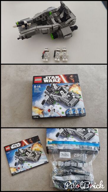 LEGO - Star Wars First Order Snowspeeder | Set 75100, Lego 75100, Patrick, Star Wars, Berlin, Image 4