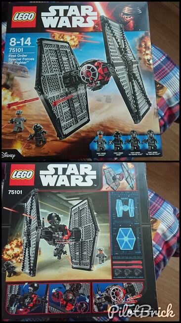 LEGO Star Wars First Order Special Forces TIE Fighter (75101), Lego 75101, Stephen Wilkinson, Star Wars, rochdale, Abbildung 3