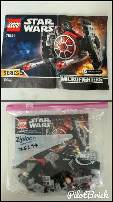 Lego Star Wars First Order TIE Fighter, Lego 75194, Sarah Santoro, Star Wars, Sutton, Image 3