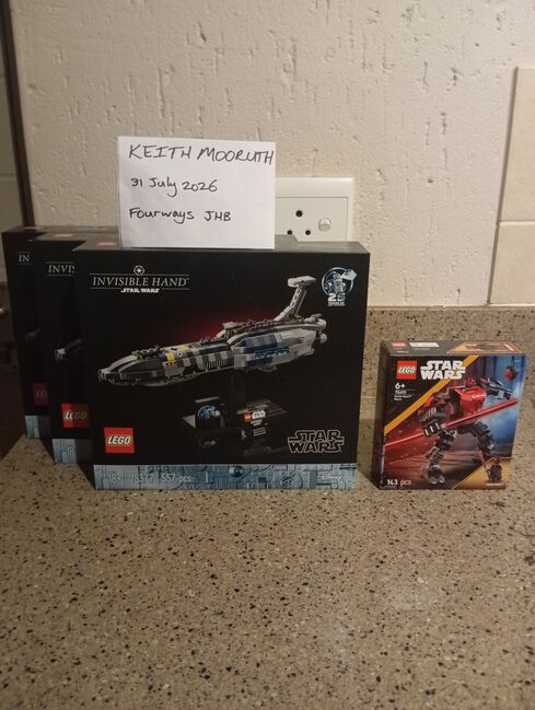 LEGO Star Wars Invisible Hand, Lego, Kesh, Star Wars, Sandton