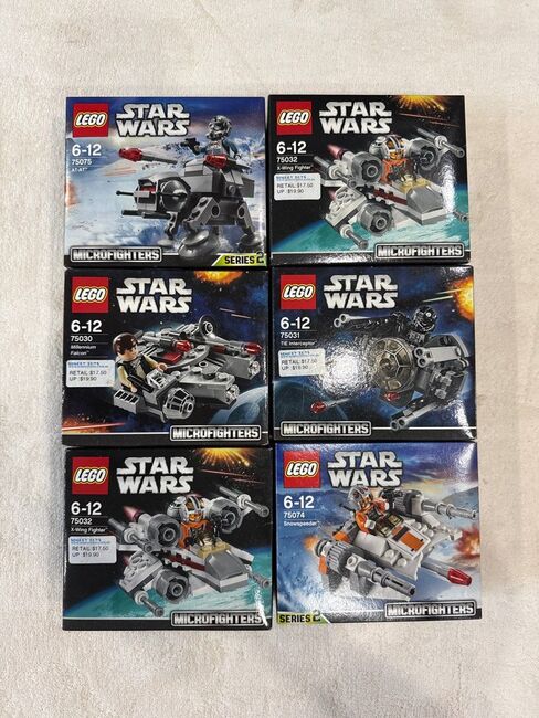 LEGO Star Wars Microfighters Series 2, Lego 75075, 75032, 75030, 75031, 75032 & 75074, annie, Star Wars, Bukit Batok Street 22