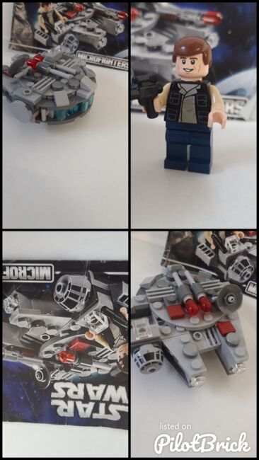 LEGO Star Wars  Millennium Falcon Microfighter  (75030) 100% Complete retired, Lego 75030, NiksBriks, Star Wars, Skipton, UK, Image 6
