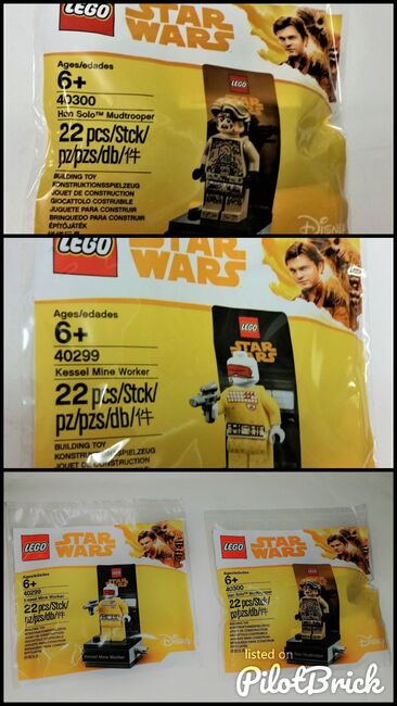 Lego Star Wars Minifigures Set / 40300 & 40299, Lego, spiele-truhe (spiele-truhe), Star Wars, Hamburg, Abbildung 4