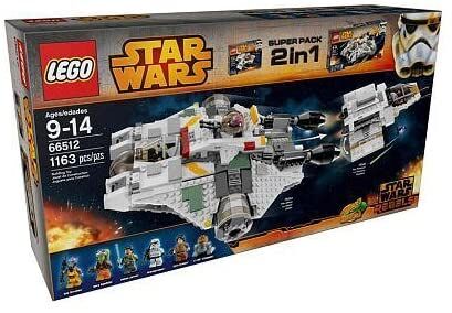 Lego Star Wars Rebels Super Pack 2 in 1 (66512) - The Ghost and The Phantom starships, Lego 66512, TorontoBricks, Star Wars, Thornhill