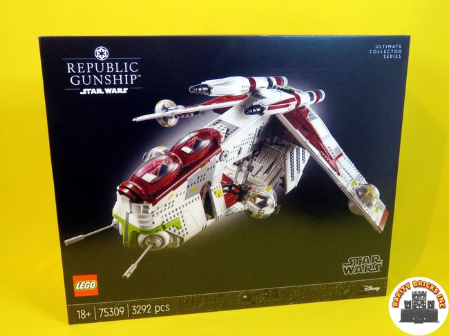 LEGO Star Wars Republic Gunship (UCS), Lego 75309, Rarity Bricks Inc, Star Wars, Cape Town