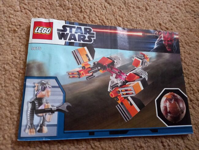 Lego Star Wars Sebulba's Pod Racer (Without minifigure)and Tatooine, Lego 9675, Jojo waters, Star Wars, Brentwood, Abbildung 2