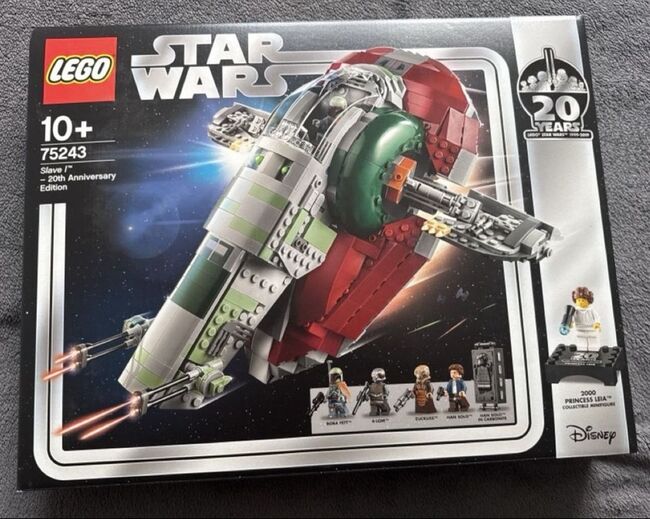 LEGO Star Wars Set 75243: Slave I – 20th Anniversary Edition, Lego 75243, Enoch, BrickHeadz, Flein