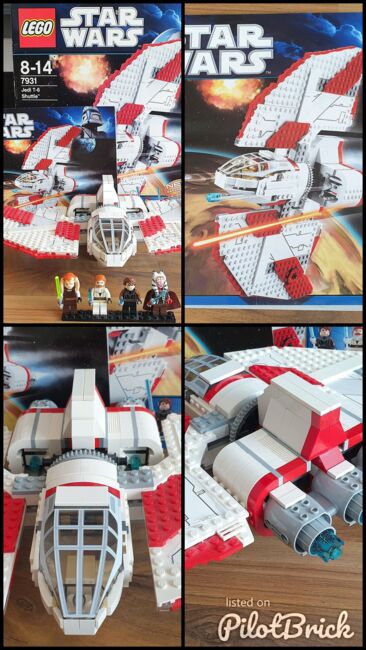 Lego Star Wars Set 7931 ,komplett mit Figuren,Anleitung,Karton, Lego 7931, Lissy, Star Wars, Lippstadt, Image 13