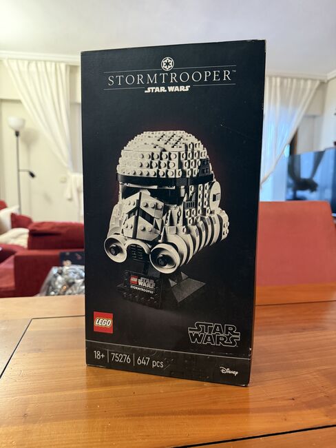 LEGO Star Wars Stormtrooper Helmet, Lego 75276, Sergio, Star Wars, Leganés 