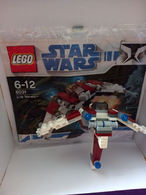 Lego Star Wars V-19 Torrent, Lego 8031, Jojo waters, Star Wars, Brentwood