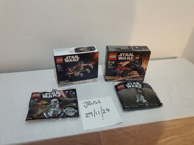 Lego Star Wars - various small sets - 30602, 40268, 75163, 75259, Lego 75163, 75259, 30602, 40268, Jules Buss, Star Wars, Bexhill-On-Sea