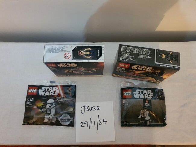 Lego Star Wars - various small sets - 30602, 40268, 75163, 75259, Lego 75163, 75259, 30602, 40268, Jules Buss, Star Wars, Bexhill-On-Sea, Image 2