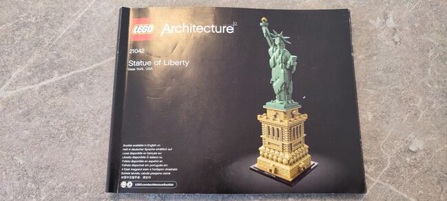LEGO Freiheitsstatue, 1685 Teile, komplett zerlegt, sortiert, OVP, Lego 21042, Ralph, Architecture, Sprockhövel, Image 5