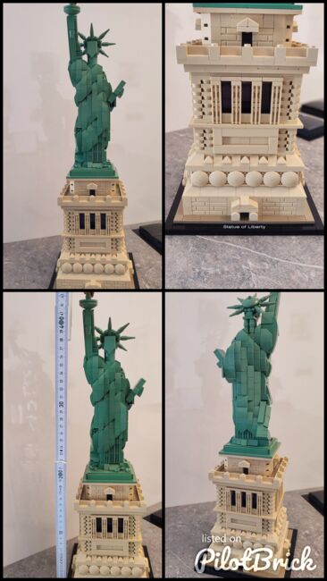 LEGO Freiheitsstatue, 1685 Teile, komplett zerlegt, sortiert, OVP, Lego 21042, Ralph, Architecture, Sprockhövel, Image 15