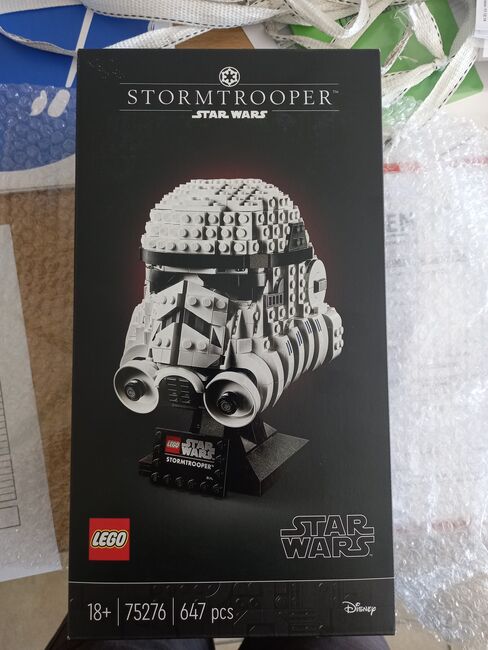 Lego Stormtrooper Helmet, Lego 75276, Theo Dryden, Star Wars, Parow